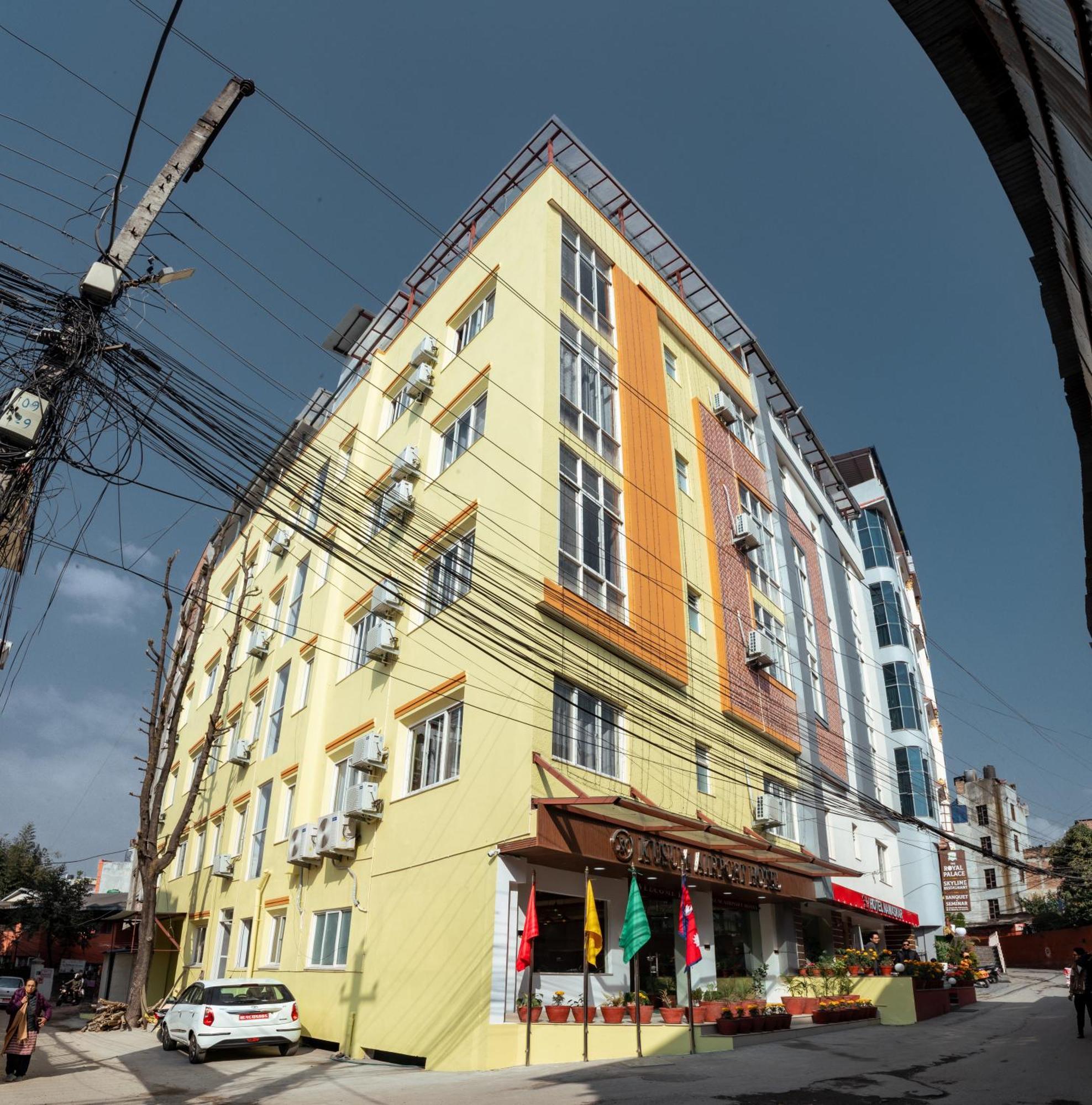 Kusum Airport Hotel Kathmandu Exterior photo